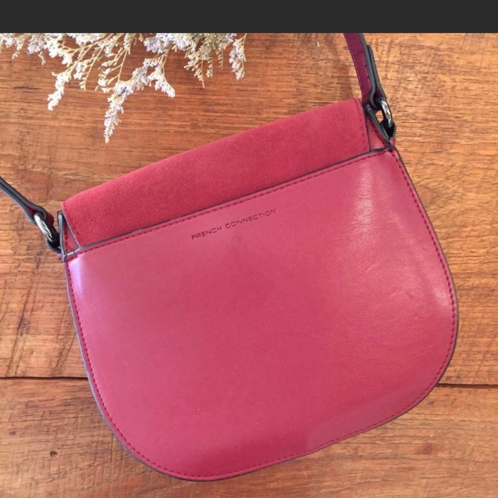French Connection Delaney Crossbody Bag Bordeaux